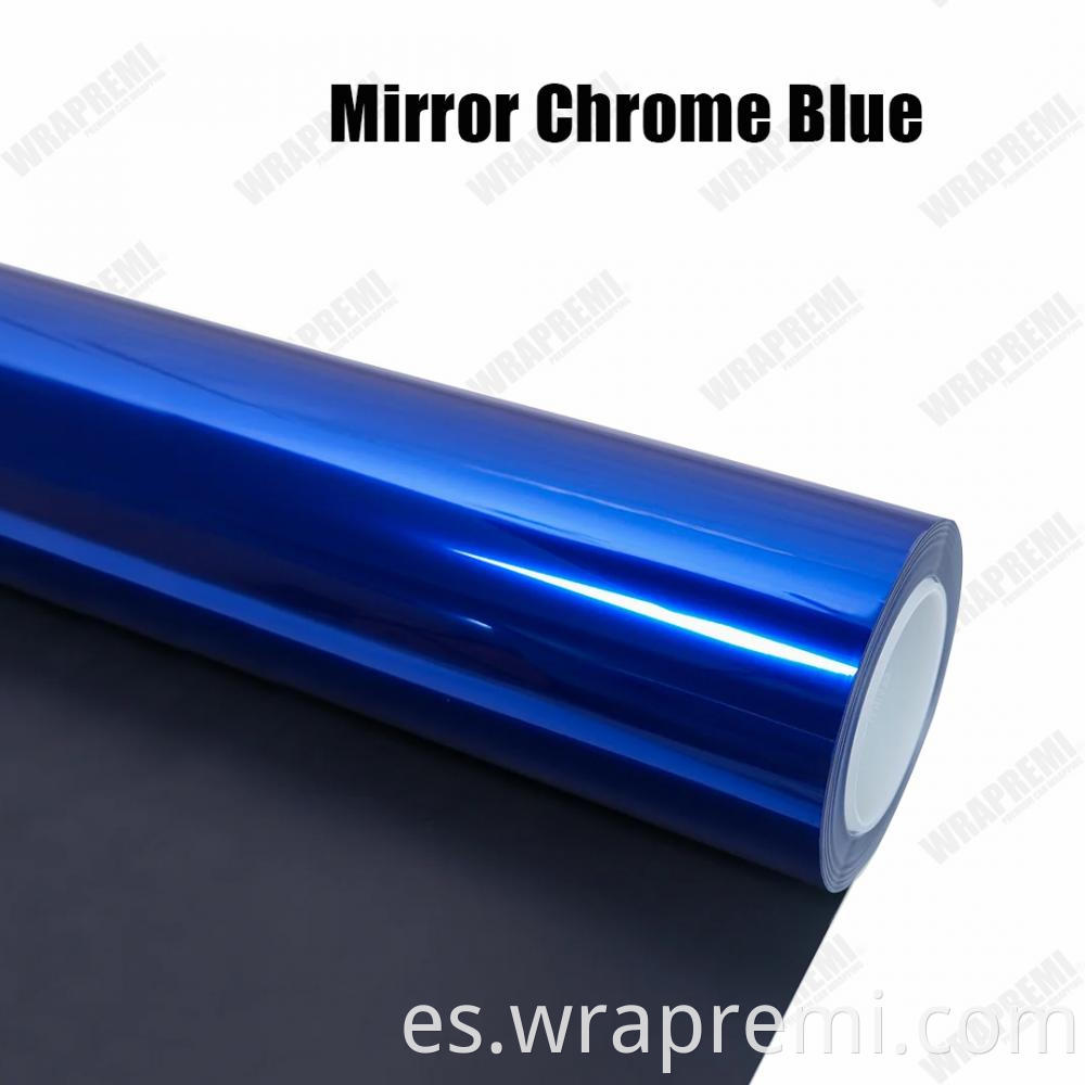 Mirror Chrome Blue